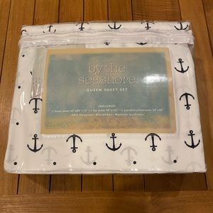 NEW Anchor Queen Sheet Set